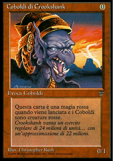 (イタリア語)Coboldi di Crookshank / Crookshank Kobolds【LEG】 No.141