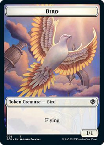 (英)鳥トークン / Bird Token No.002 - スピリットトークン / Spirit Token【SCD-TOKEN】 No.009