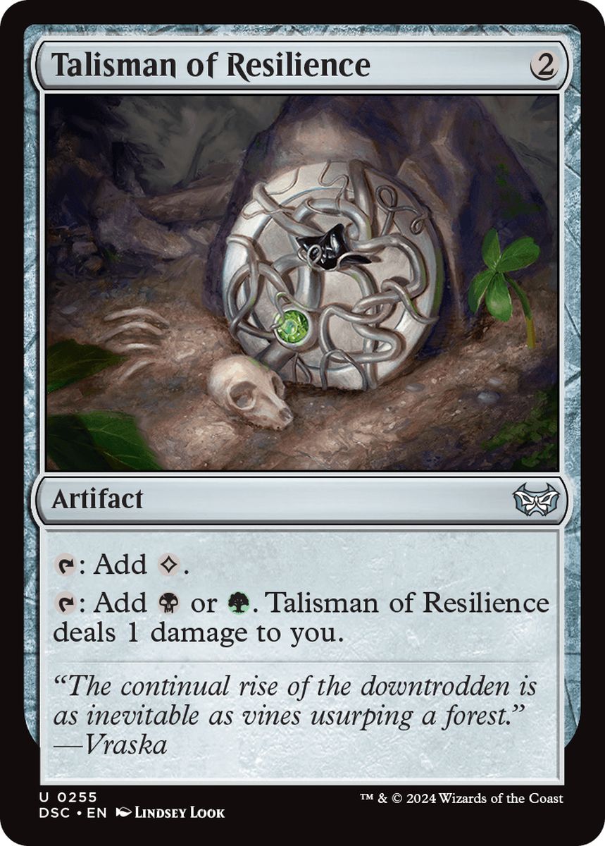 (英)反発のタリスマン / Talisman of Resilience【DSC】 No.255