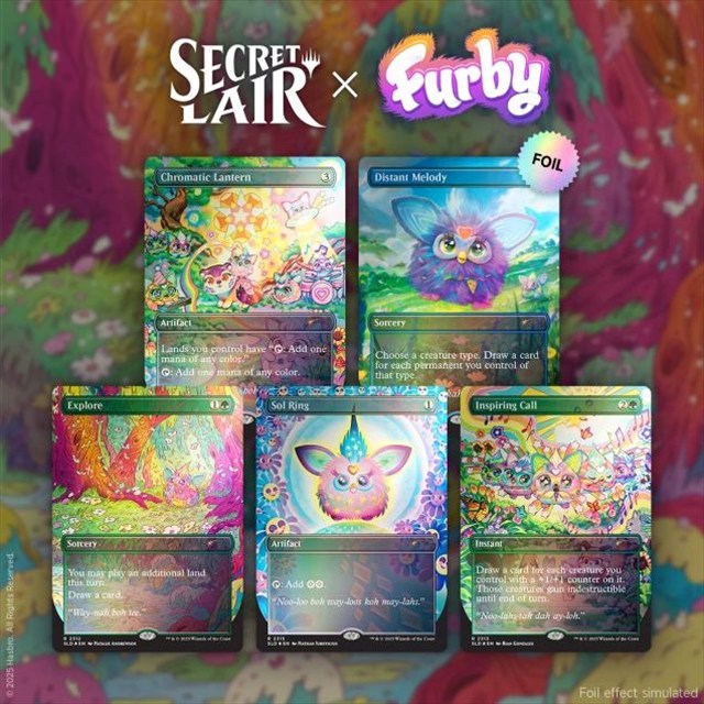 (英)Secret Lair x Furby: Doo-ay Noo-lah Foil Edition 【BOX】 ※発送方法は「ゆうパック」を選択してください。