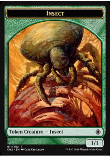 (英)昆虫トークン / Insect Token【CN2-TOKEN】 No.011