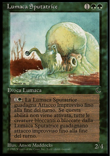 (イタリア語)Lumaca Sputatrice / Spitting Slug【DRK】 No.088