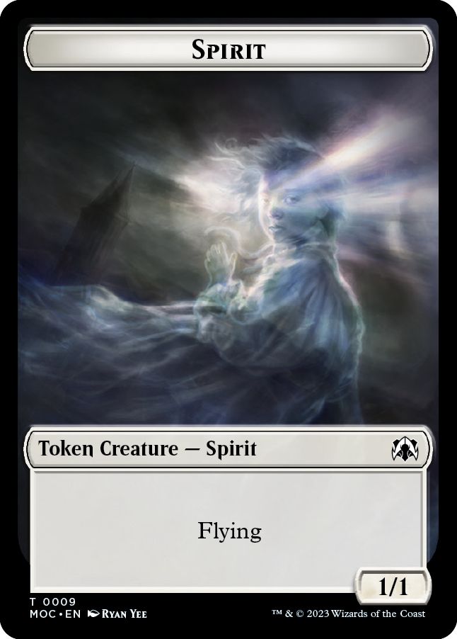 (英)スピリットトークン / Spirit Token No.009 - 宝物トークン / Treasure Token【MOC-TOKEN】 No.020