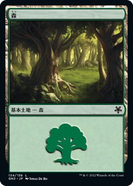 (日)森 / Forest【GN3】 No.134