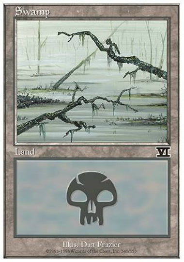 (英)沼 / Swamp【6ED】 No.340