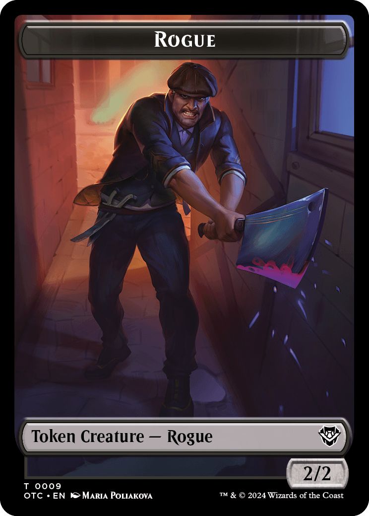 (英)ならず者トークン / Rogue Token No.009 - 統治者トークン / The Monarch Token【OTC-TOKEN】 No.029