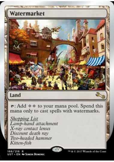 (英)【Foil】Watermarket 【UST】 No.166