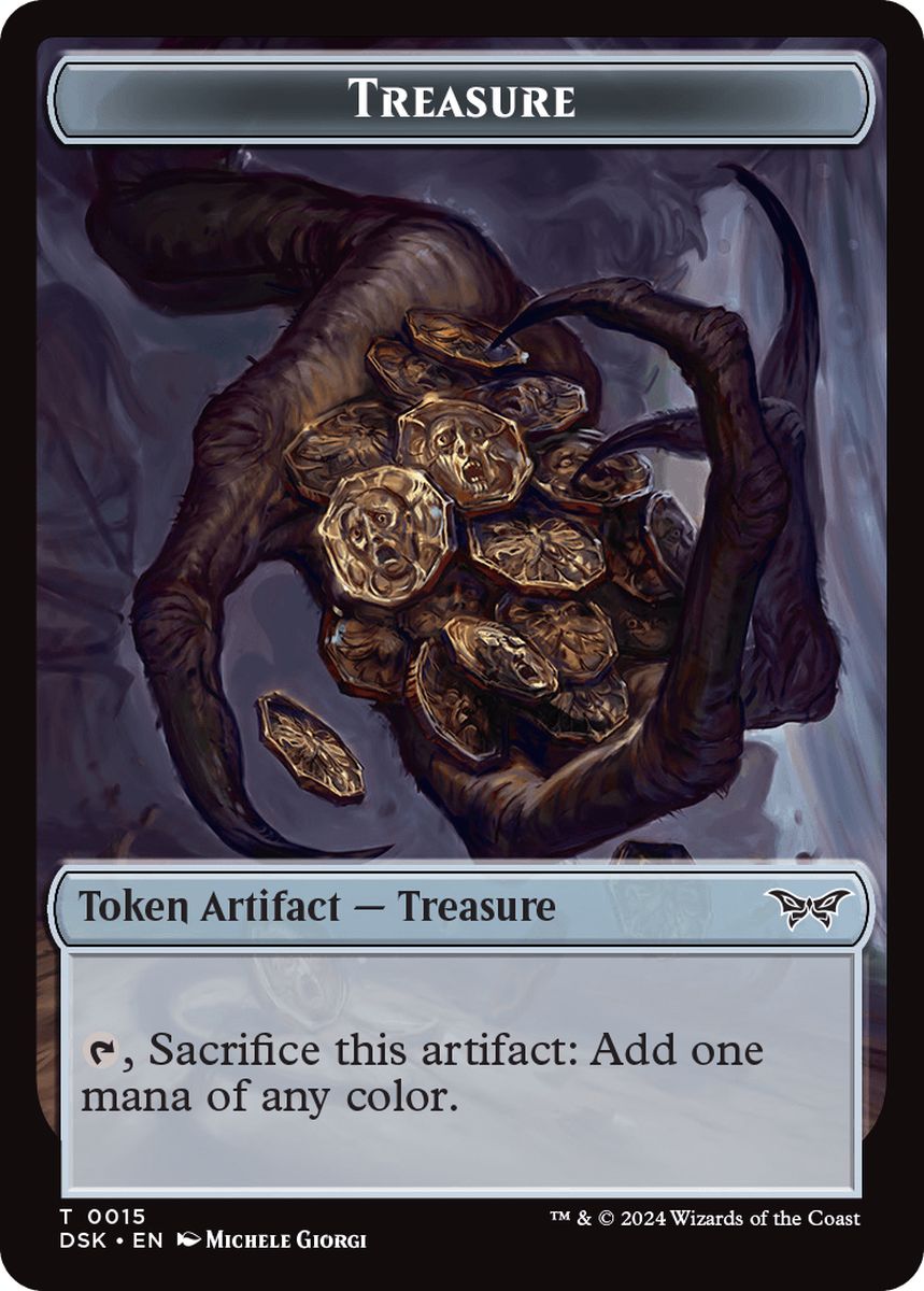 (英)宝物トークン / Treasure Token【DSK-TOKEN】 No.015