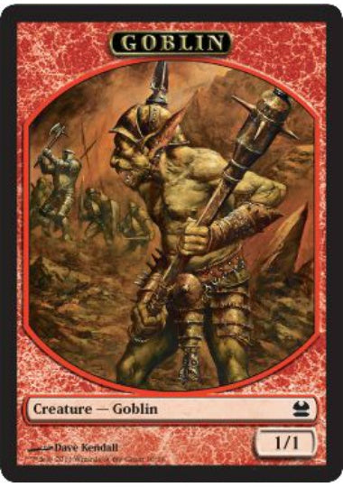 (英)ゴブリントークン / Goblin Token【MMA-TOKEN】 No.010