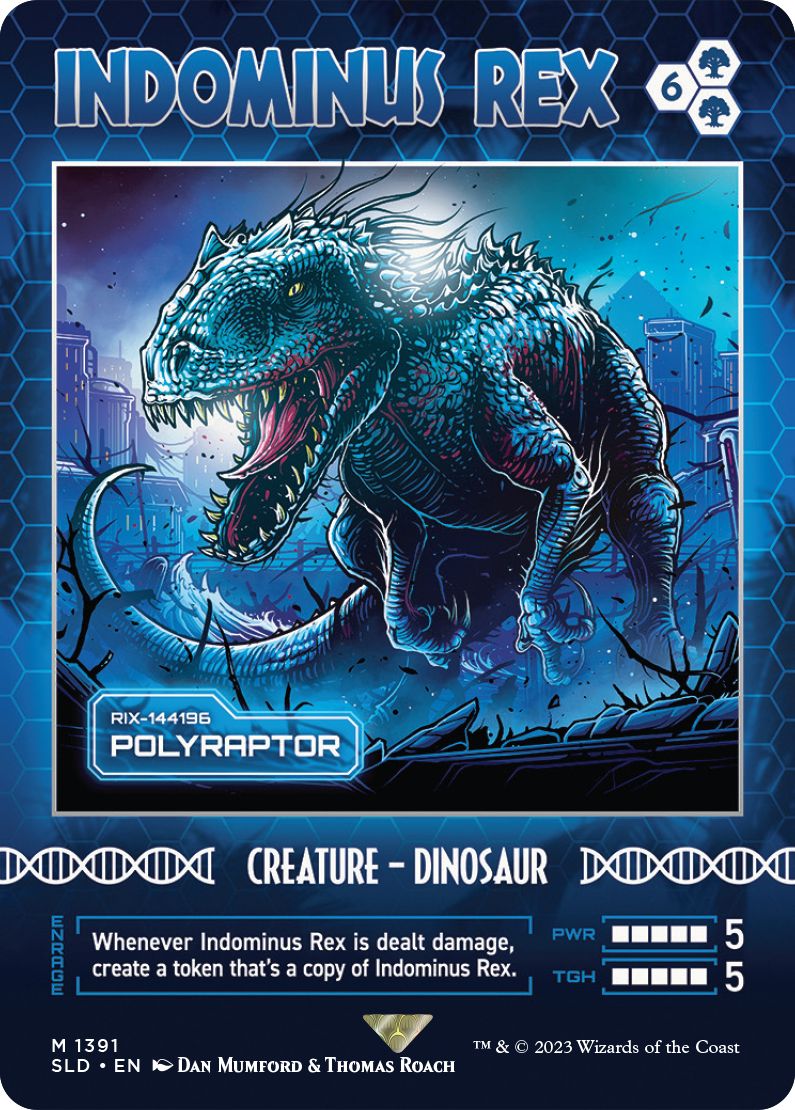 (英)Indominus Rex[万猛竜 / Polyraptor]【SLD】 Secret Lair x Jurassic World: Life Breaks Free No.1391