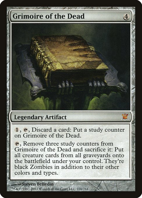 (英)【Foil】死者の呪文書 / Grimoire of the Dead【ISD】 No.226