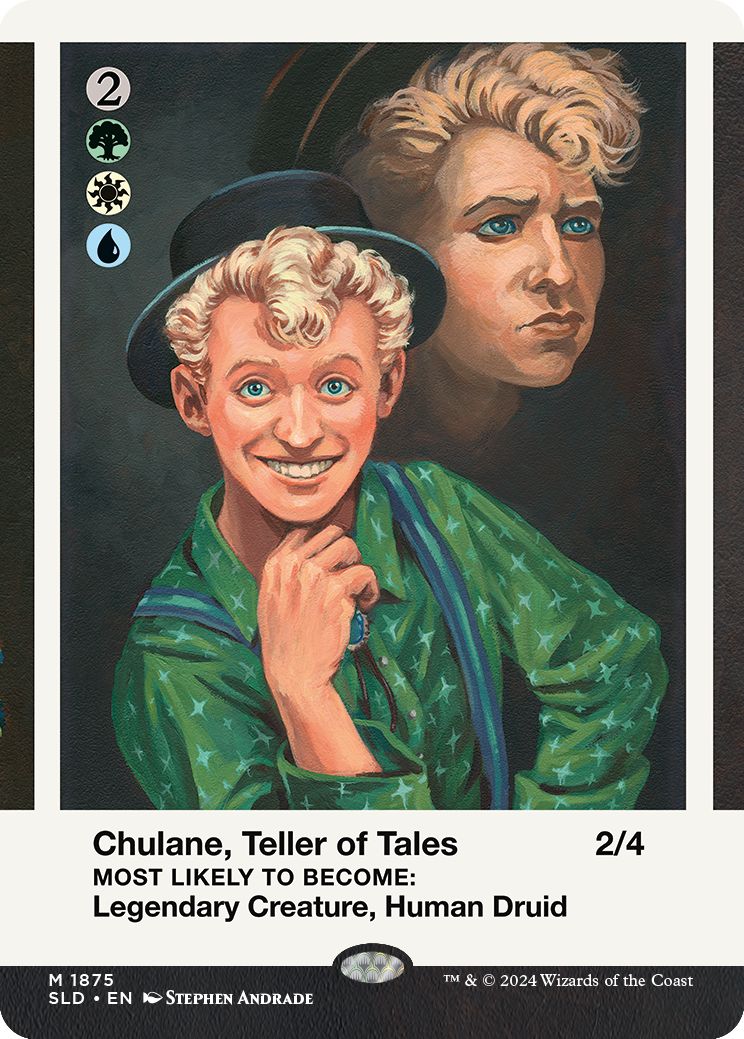 (英)伝承の語り部、チュレイン / Chulane, Teller of Tales【SLD】 Secret Lair High: Class of '87 No.1875