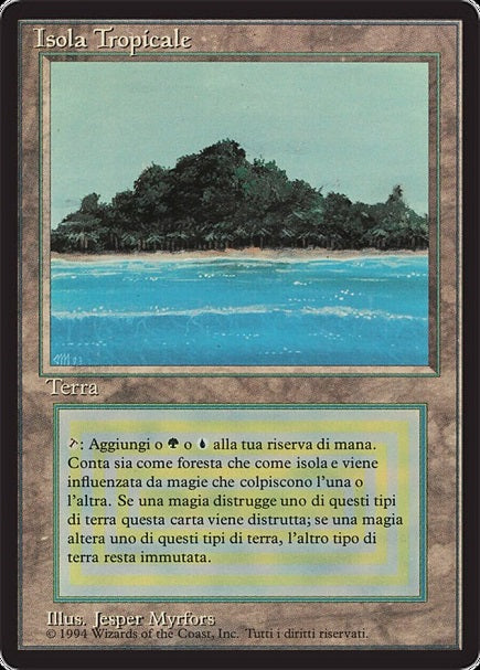 (イタリア語)Isola Tropicale / Tropical Island【3ED】 黒枠 No.288