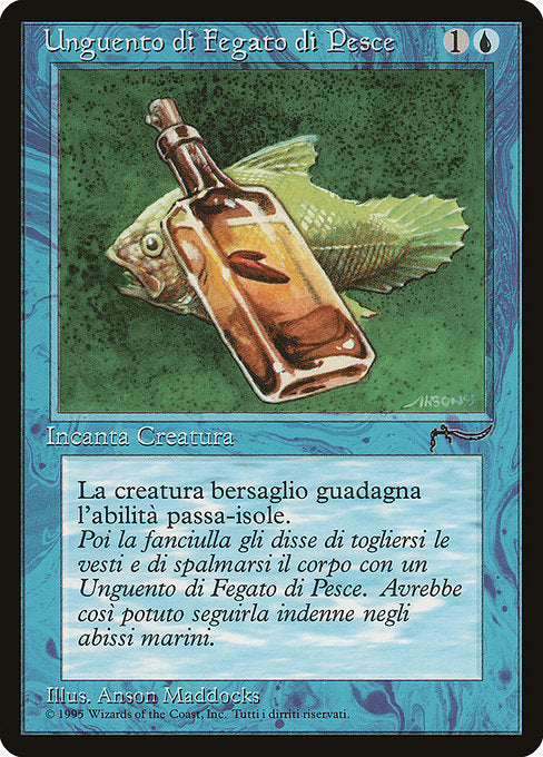 (イタリア語)Unguento di Fegato di Pesce / Fishliver Oil【REN】 No.006