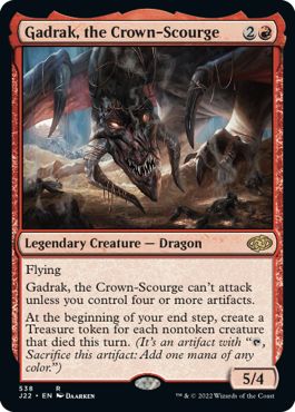 (英)冠滅ぼしのガドラク / Gadrak, the Crown-Scourge【J22】 No.538