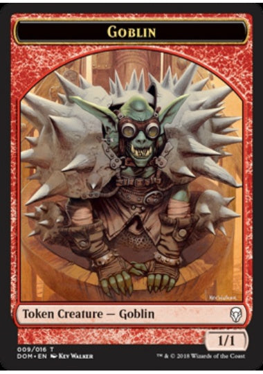 (英)ゴブリントークン / Goblin Token【DOM-TOKEN】 No.009