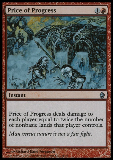 (英)【Foil】発展の代価 / Price of Progress【FAL】 No.018