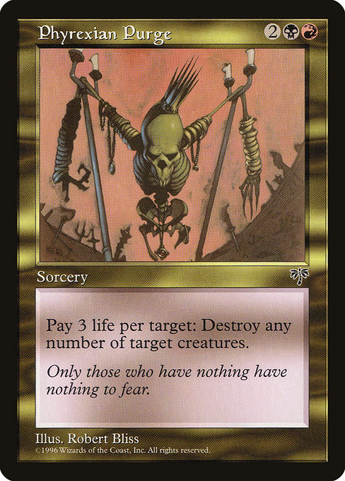 (英)ファイレクシアへの放逐 / Phyrexian Purge【MIR】 No.273