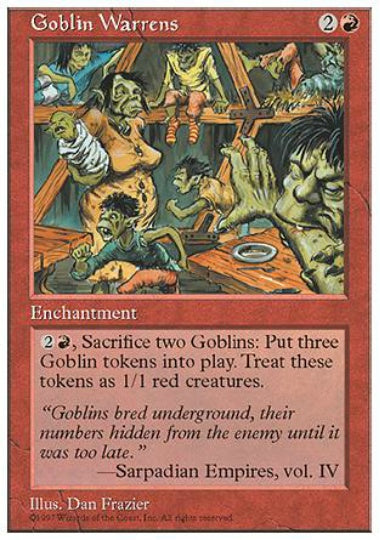 (英)ゴブリンの巣穴 / Goblin Warrens【5ED】 No.238