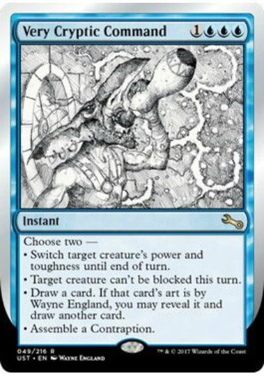 (英)Very Cryptic Command 【UST】 (Switch target) No.049A