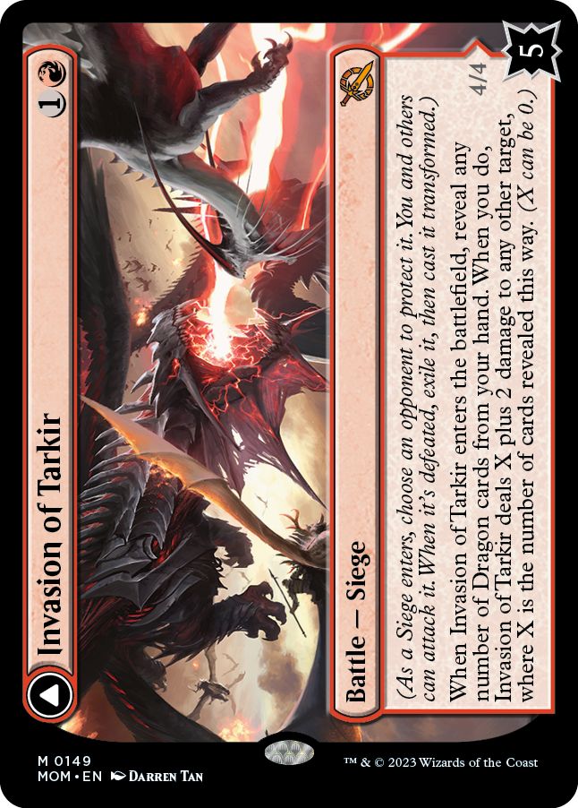 (英)【Foil】タルキールへの侵攻 / Invasion of Tarkir - 果敢な雷口 / Defiant Thundermaw【MOM】 No.149