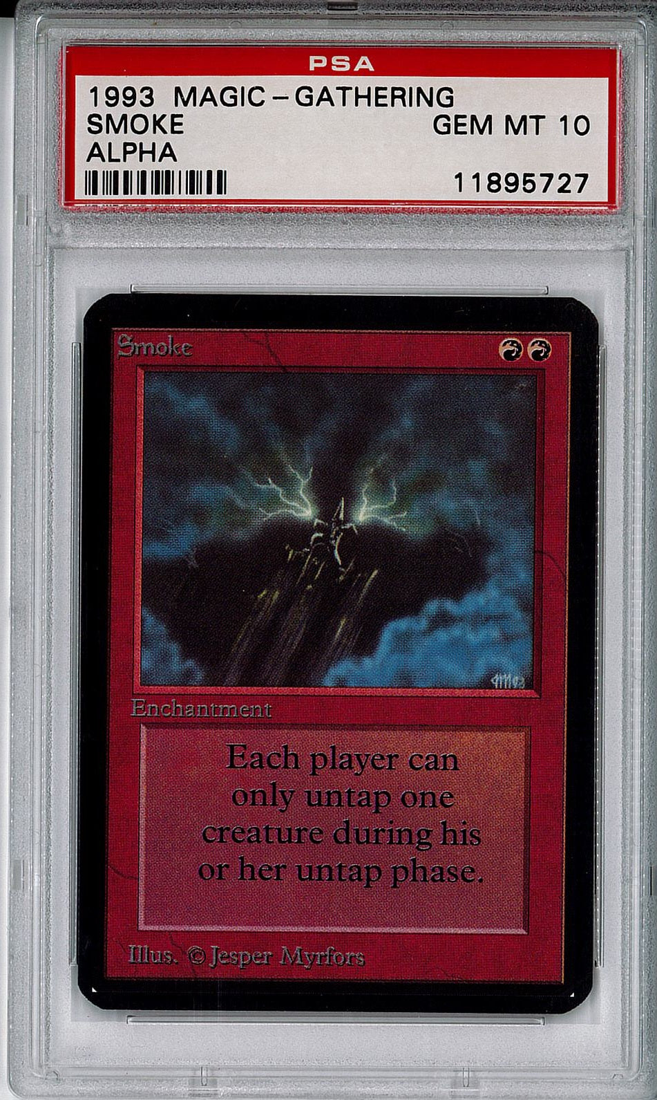 [鑑定品](英)煙幕 / Smoke【ALPHA】 PSA10 ID:11895727 [委託販売品]