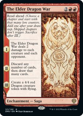 (英)【Foil】巨竜戦争 / The Elder Dragon War【DMU】 No.121