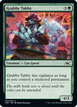 (英)Grabby Tabby【UNF】 No.140
