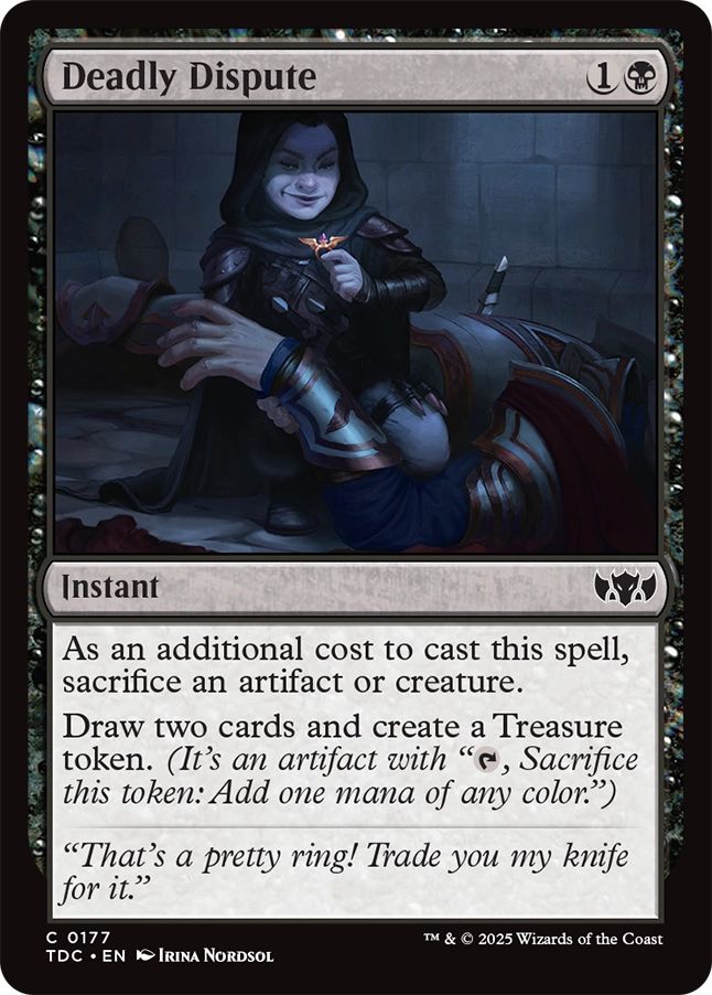 (英)命取りの論争 / Deadly Dispute【TDC】 No.177
