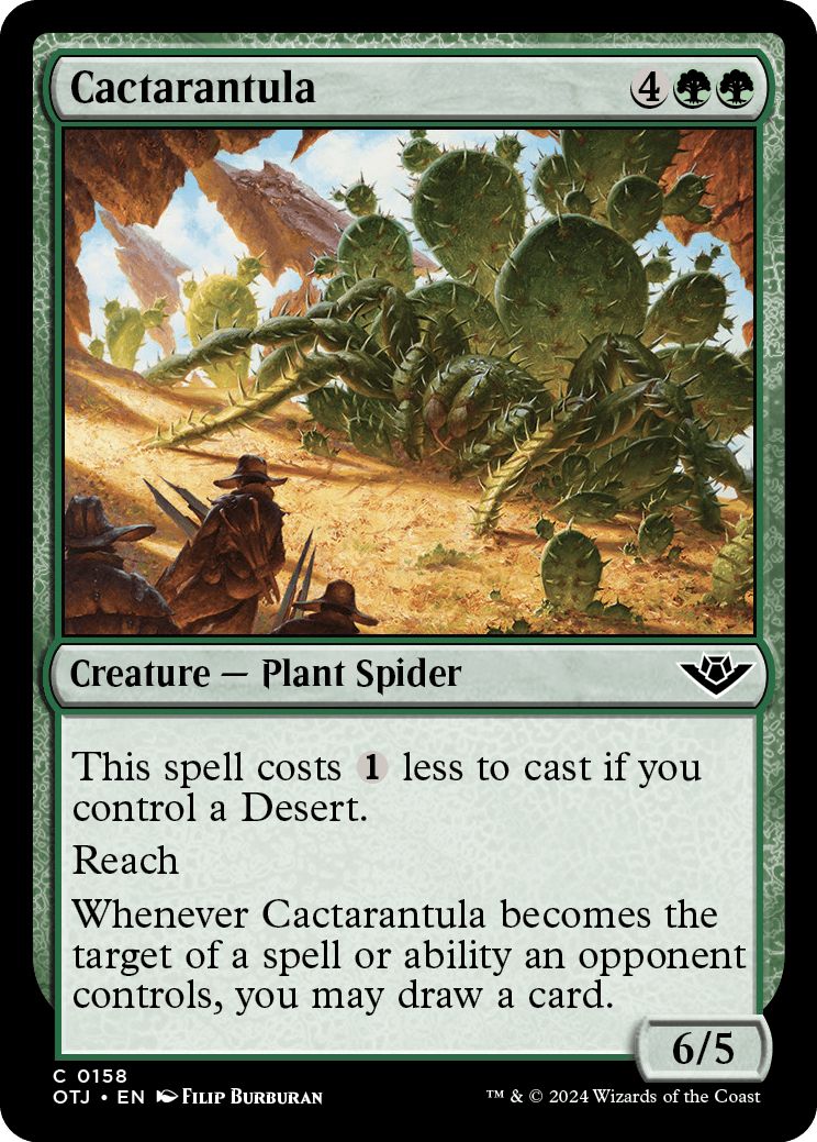(英)【Foil】サボテンチュラ / Cactarantula【OTJ】 No.158