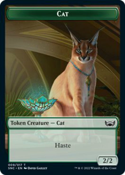 (英)猫トークン / Cat Token【SNC-TOKEN】 No.009
