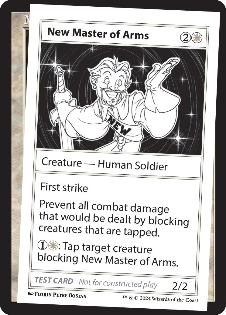 (英)New Master of Arms【MB2-TEST】 No.284