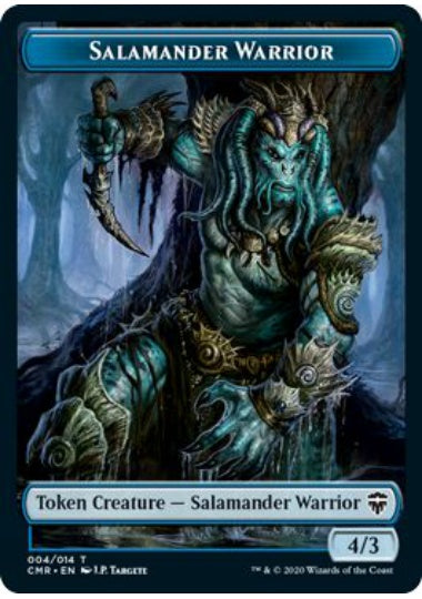 (英)サラマンダー・戦士トークン / Salamander Warrior Token【CMR-TOKEN】 No.004