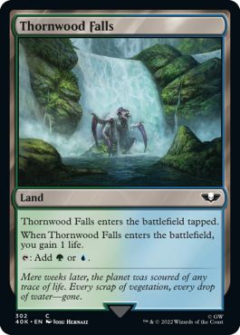 (英)【Surge-Foil】茨森の滝 / Thornwood Falls【40K】 No.302