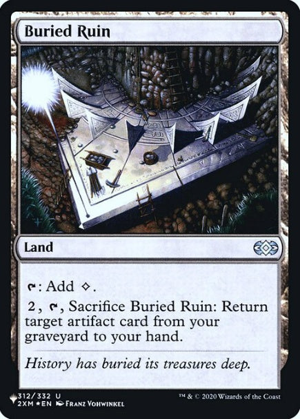 (英)【Foil】埋没した廃墟 / Buried Ruin【SLD-C21】Heads I Win, Tails You Lose No.056