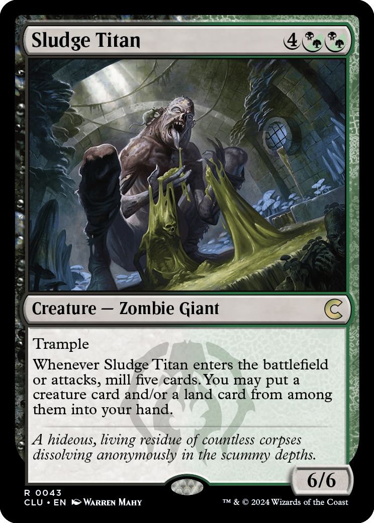 (英)Sludge Titan【CLU】 No.043