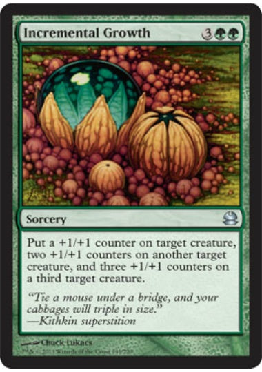 (英)増え続ける成長 / Incremental Growth【MMA】 No.149