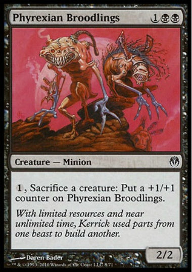 (英)ファイレクシアの後裔 / Phyrexian Broodlings【PVSC】 No.008