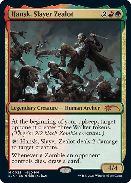 (英)Hansk, Slayer Zealot【SLX】 No.022