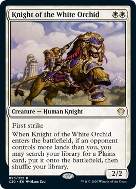 (英)白蘭の騎士 / Knight of the White Orchid【C20】 No.093