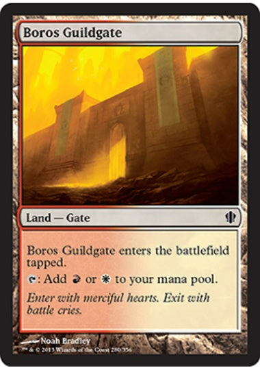 (英)ボロスのギルド門 / Boros Guildgate【C13】 No.280