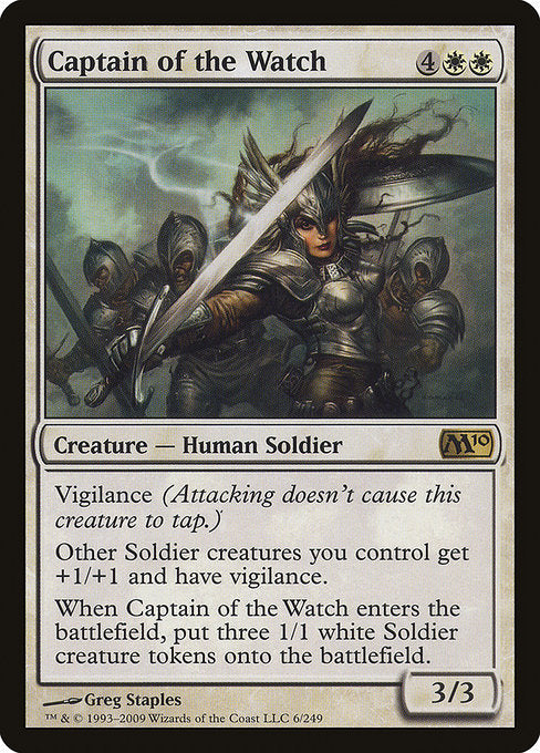(英)警備隊長 / Captain of the Watch【M10】 No.006