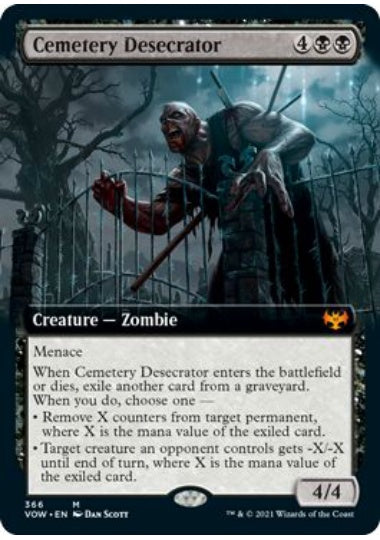 (英)墓所の冒涜者 / Cemetery Desecrator ★拡張枠★ 【VOW】 No.366