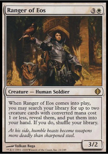 (英)【Foil】イーオスのレインジャー / Ranger of Eos【ALA】 No.021