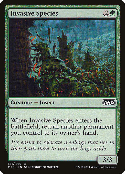 (英)【Foil】侵入する生物種 / Invasive Species【M15】 No.181