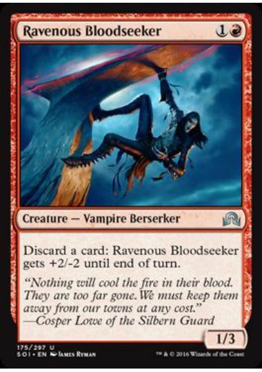 (英)【Foil】貪欲な求血者 / Ravenous Bloodseeker【SOI】 No.175