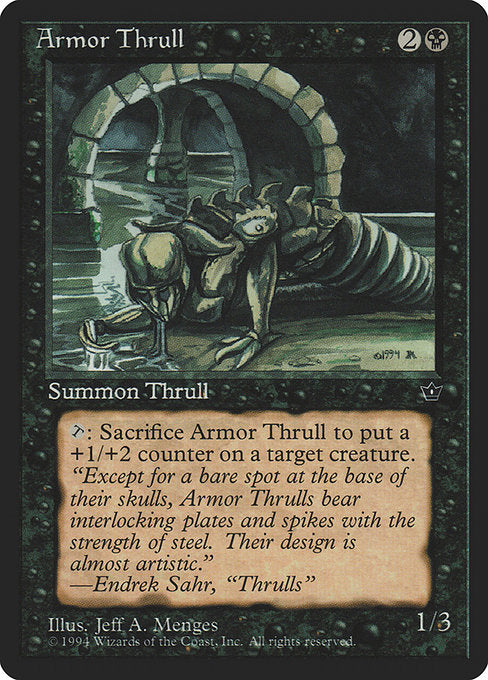 (英)Armor Thrull 【FEM】 (Jeff A. Menges) No.033C