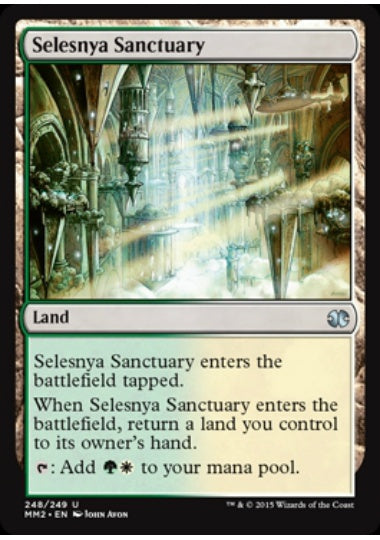 (英)【Foil】セレズニアの聖域 / Selesnya Sanctuary【MM2】 No.248