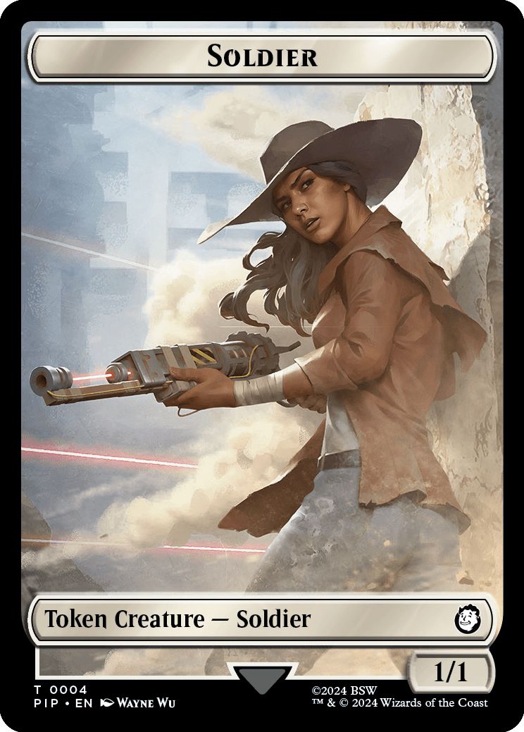 (英)兵士トークン / Soldier Token No.004 - 宝物トークン / Treasure Token【PIP-TOKEN】 No.019