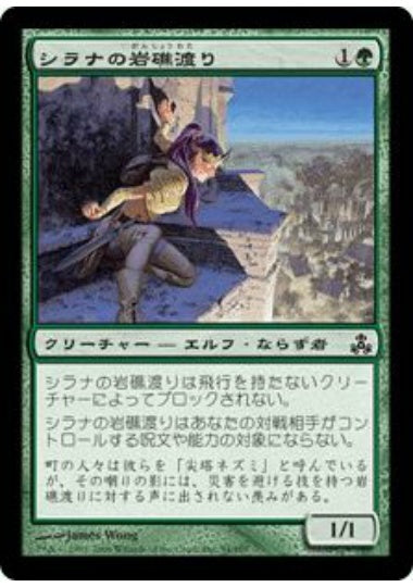 (日)【Foil】シラナの岩礁渡り / Silhana Ledgewalker【GPT】 No.094